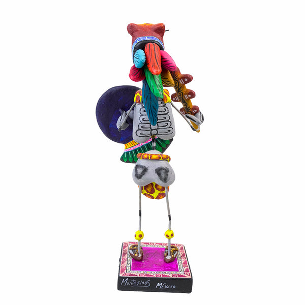Saul Montesinos: Jaguar Warrior Skeleton Ceramic
