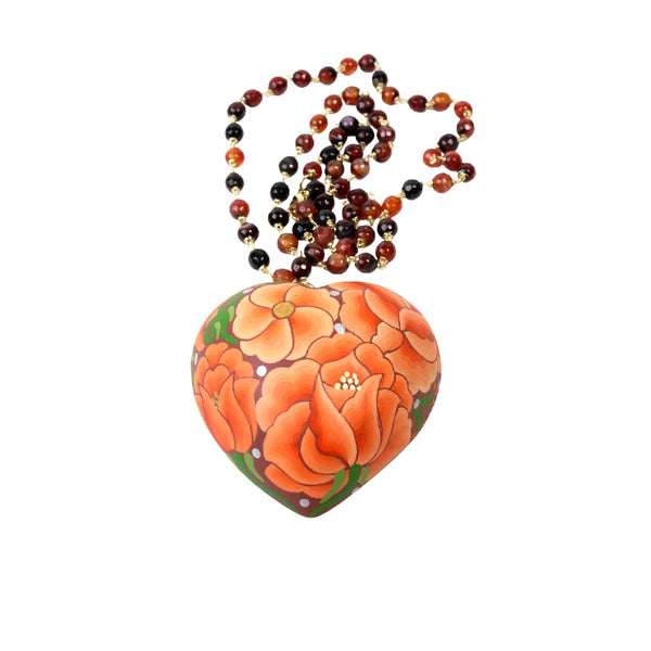 Javier Jimenez: Heart Necklace Oaxaca