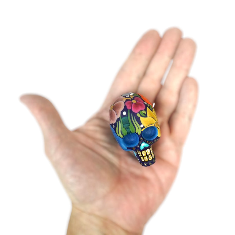 Javier Jimenez: Little Flower Skull Alebrije