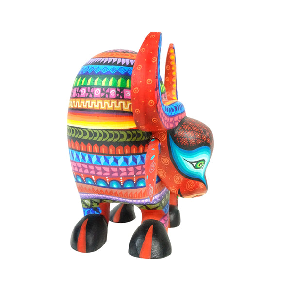Lucero Fuentes: Bull Woodcarving Alebrije