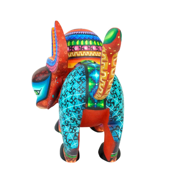 Lucero Fuentes: Bull Woodcarving Alebrije