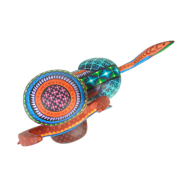 Lucero Fuentes: Bull Woodcarving Alebrije