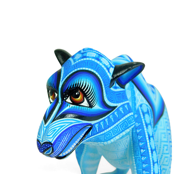 ON SALE Lucero Fuentes: Polar Bear Woodcarving