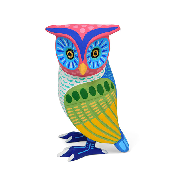 Luis Pablo: Contemporary Owl Woodcarving