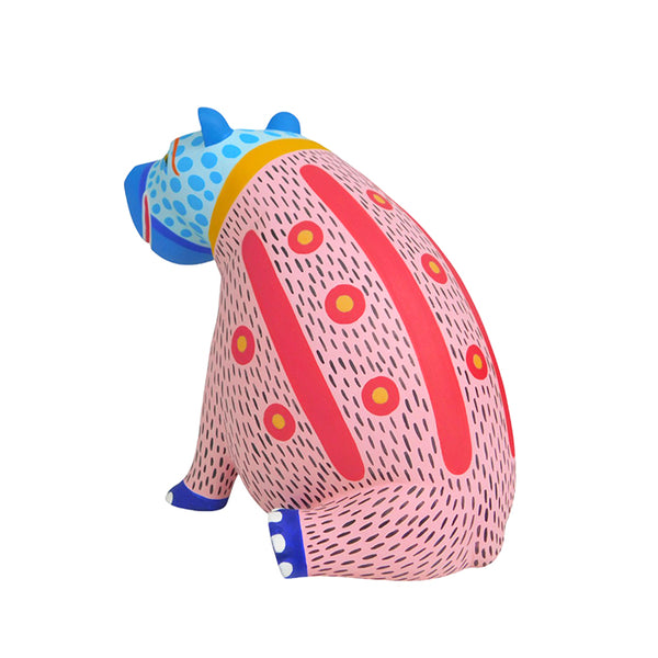 Luis Pablo: Baby Hippo Woodcarving