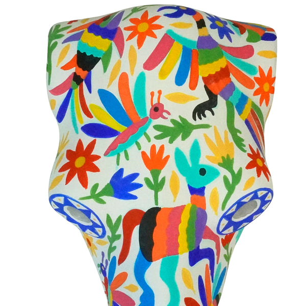 Luis Pablo: Spectacular Bull Skull Mask Woodcarving