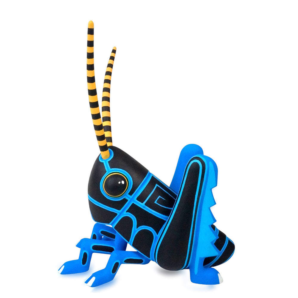 Luis Pablo: Chapulin Grasshoper Woodcarving