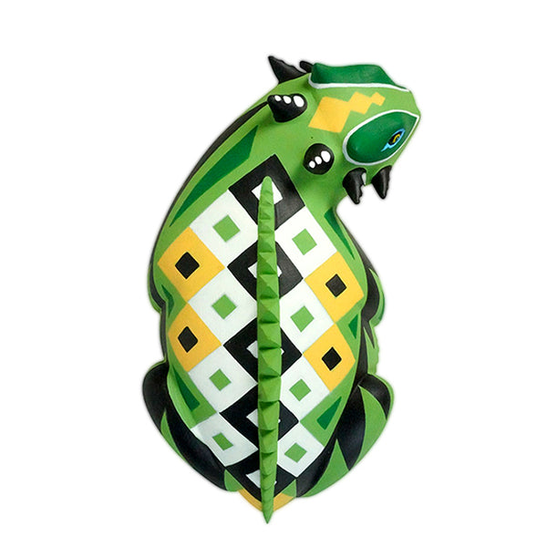 Luis Pablo: Texas Horned Lizard Woodcarving