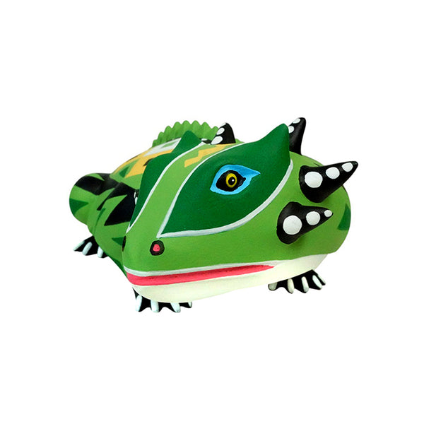 Luis Pablo: Texas Horned Lizard Woodcarving