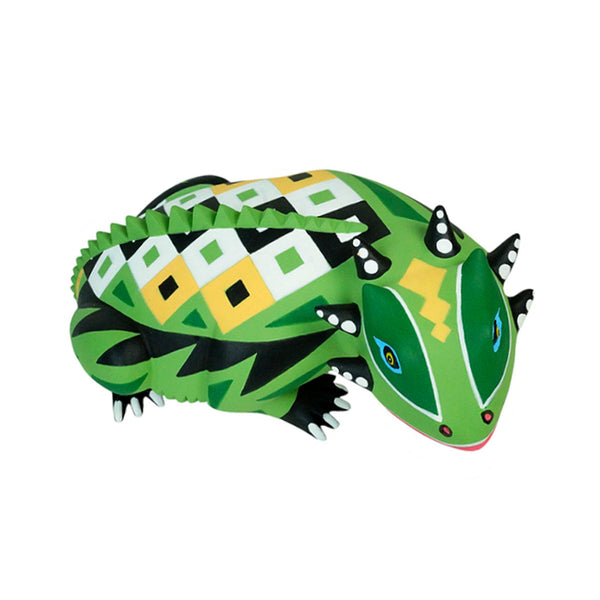 Luis Pablo: Texas Horned Lizard Woodcarving