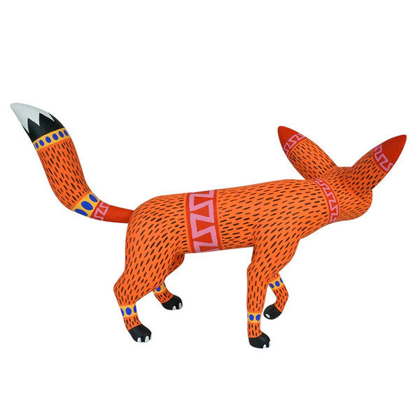 Luis Pablo: Fennec Fox Alebrije Woodcarving