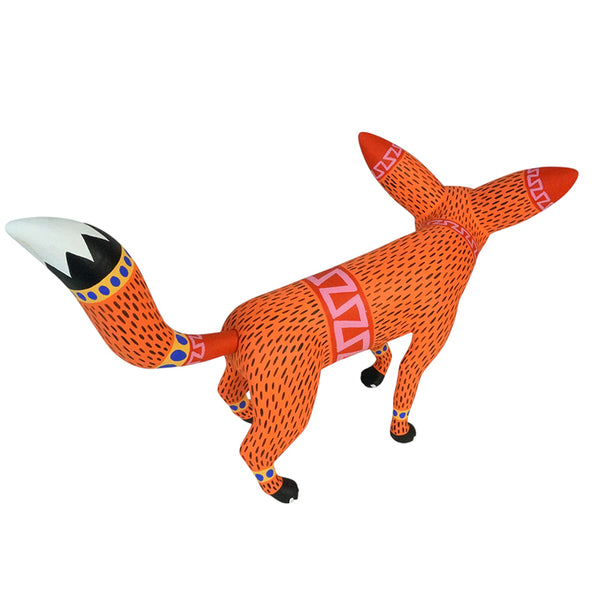 Luis Pablo: Fennec Fox Alebrije Woodcarving