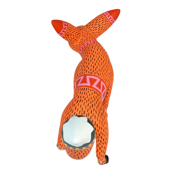 Luis Pablo: Fennec Fox Alebrije Woodcarving