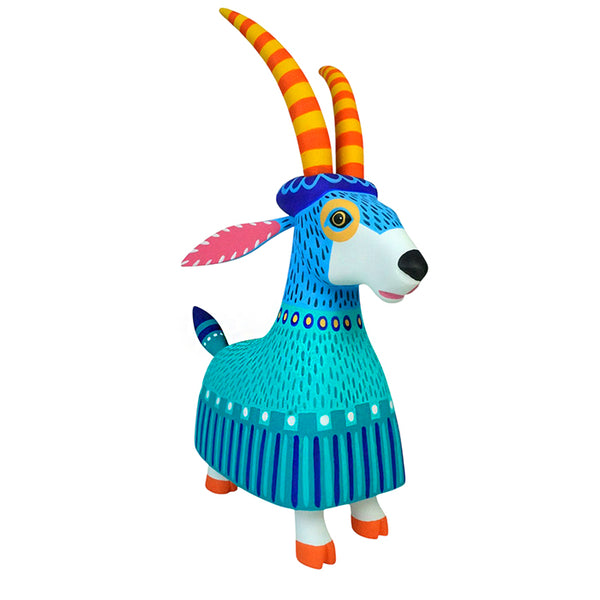 Luis Pablo: Medieval Court Goat Woodcarving