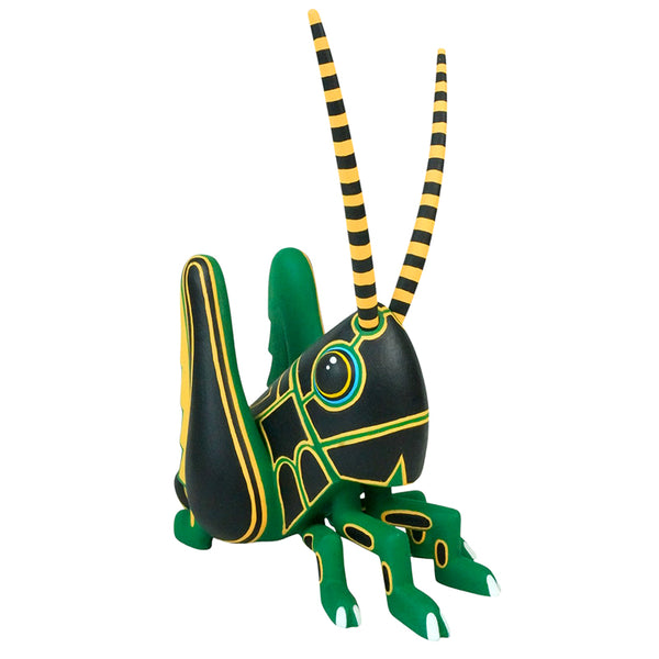 Luis Pablo: Chapulin Grasshopper Woodcarving