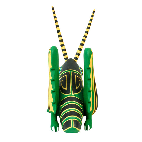 Luis Pablo: Chapulin Grasshopper Woodcarving