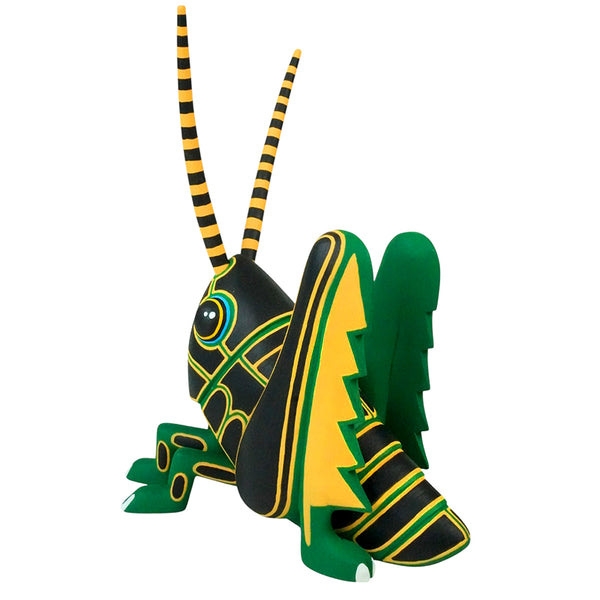 Luis Pablo: Chapulin Grasshopper Woodcarving