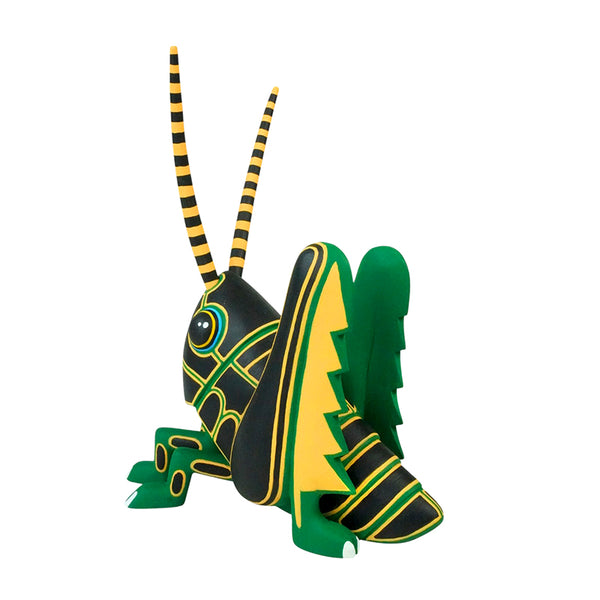 Luis Pablo: Chapulin Grasshopper Woodcarving