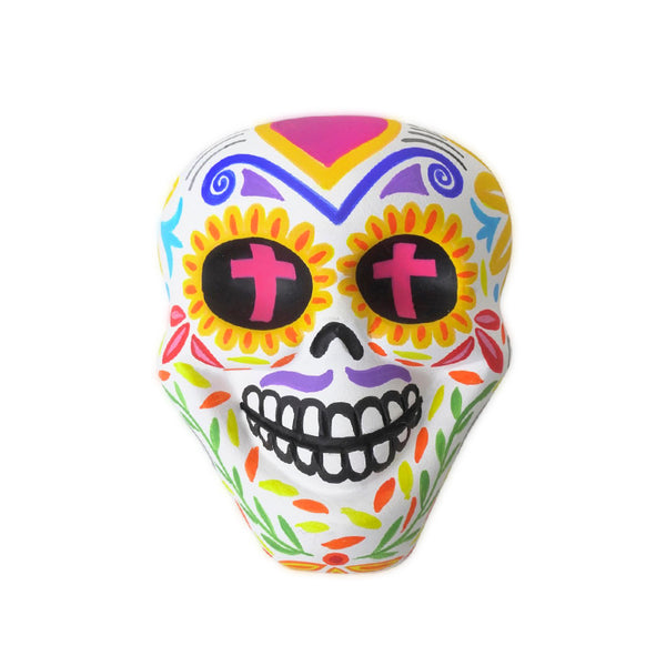 Luis Pablo: Day of the Dead Happy Skull Mask Oaxaca