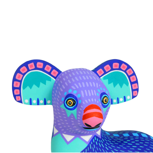 Koala woodcarving alebrije from Oaxaca