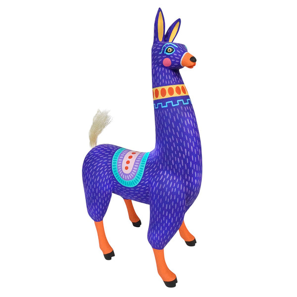 Luis Pablo: Peruvian Llama Woodcarving
