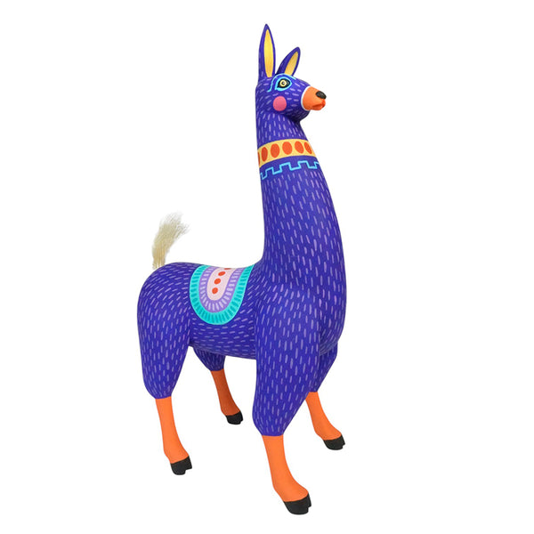 Luis Pablo: Peruvian Llama Woodcarving