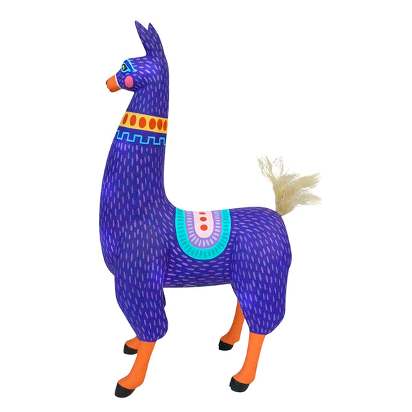 Luis Pablo: Peruvian Llama Woodcarving