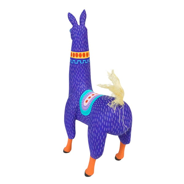 Luis Pablo: Peruvian Llama Woodcarving