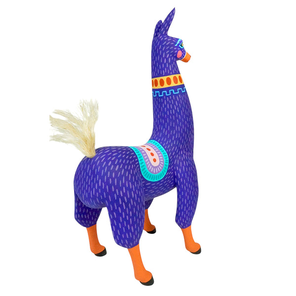 Luis Pablo: Peruvian Llama Woodcarving