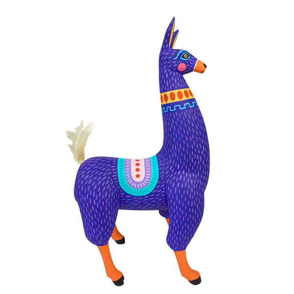 Luis Pablo: Peruvian Llama Woodcarving