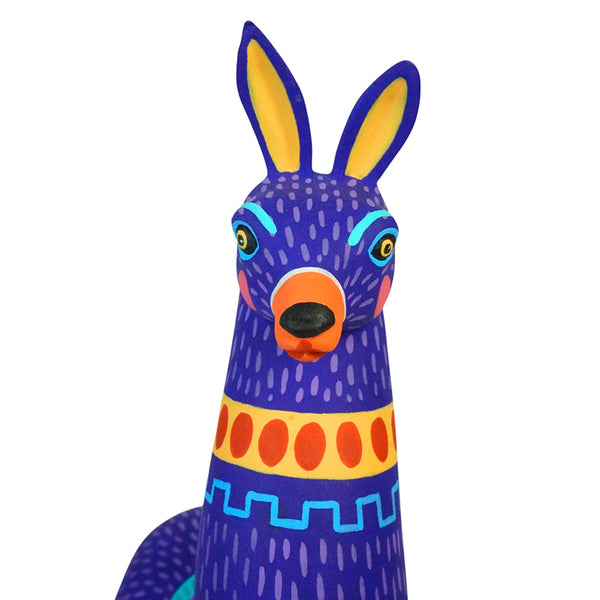 Luis Pablo: Peruvian Llama Woodcarving