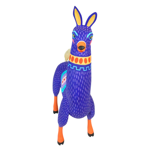 Luis Pablo: Peruvian Llama Woodcarving