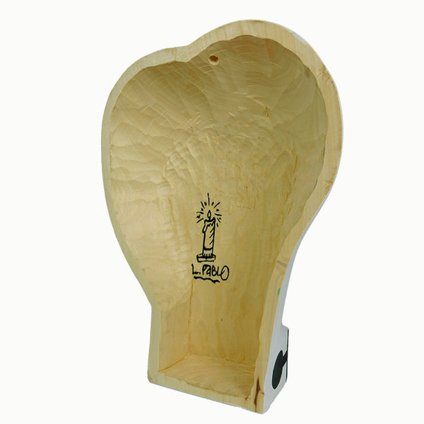 Luis Pablo: Picasso Mask Woodcarving