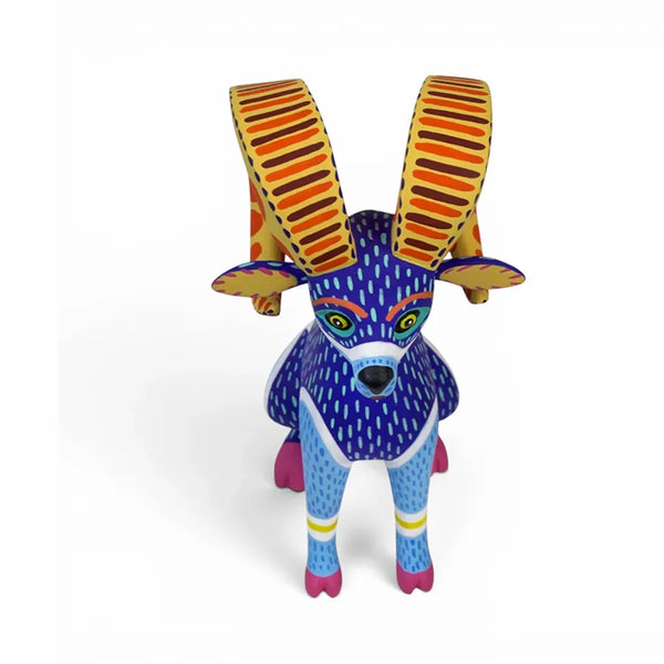 Luis Pablo: Confident Ram Woodcarving