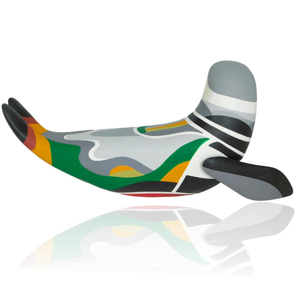 Luis Pablo: Modern Art Seal Woodcarving