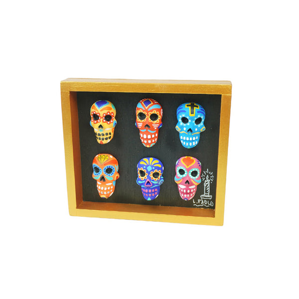 Luis Pablo: Wall Hanging Tzompantli Art