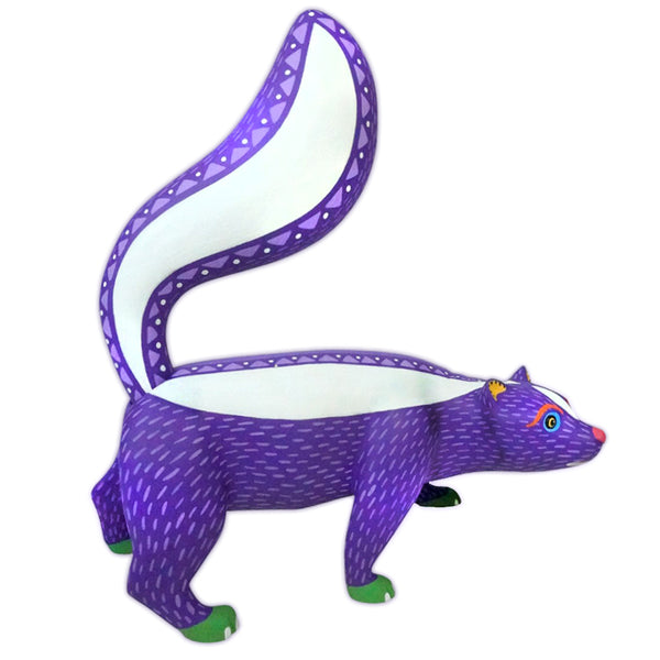 Luis Pablo: Skunk Woodcarving