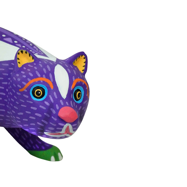 Luis Pablo: Skunk Woodcarving