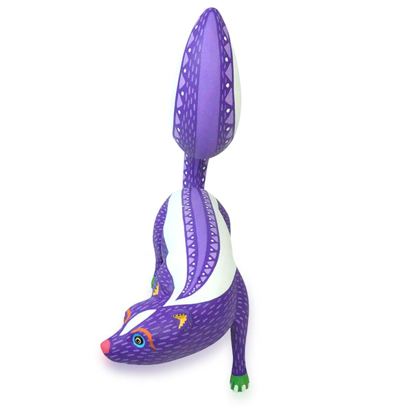 Luis Pablo: Skunk Woodcarving