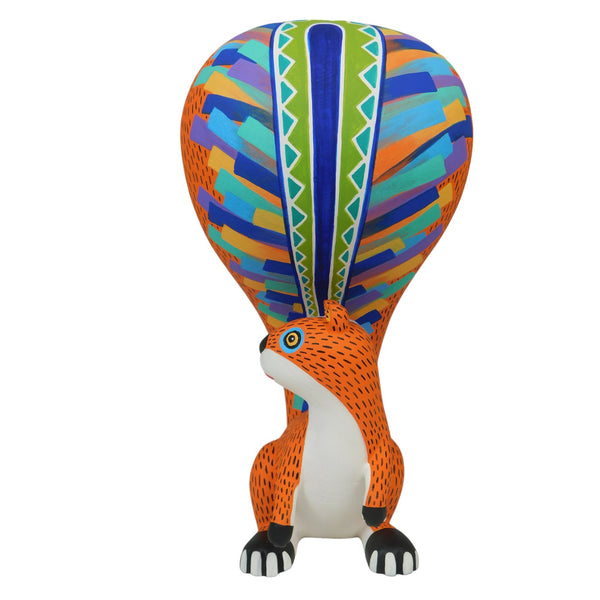 Luis Pablo: Fiesta Squirrel Woodcarving