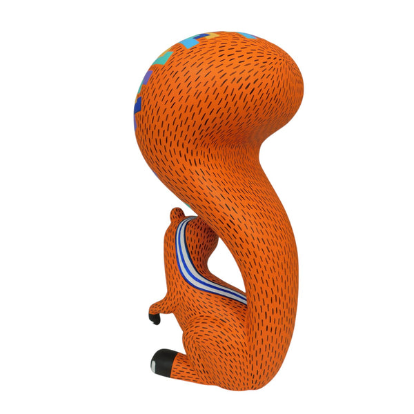 Luis Pablo: Fiesta Squirrel Woodcarving