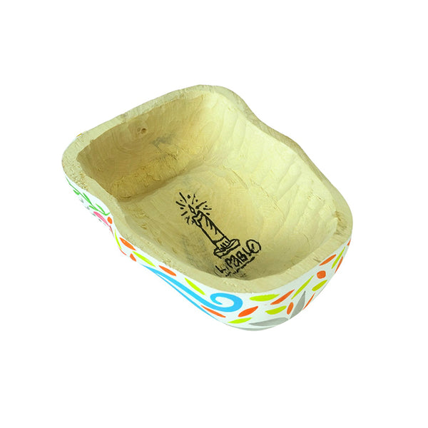 Luis Pablo: Sugar Skull Mask Woodcarving