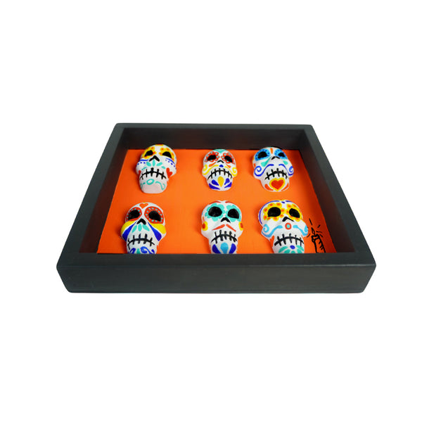 Luis Pablo: Wall Hanging Tzompantli Art