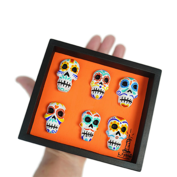 Luis Pablo: Wall Hanging Tzompantli Art