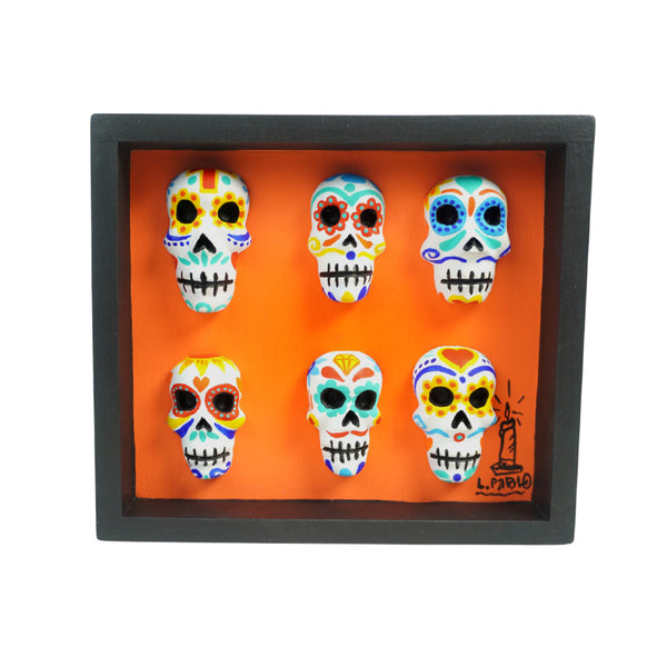 Luis Pablo: Wall Hanging Tzompantli Art