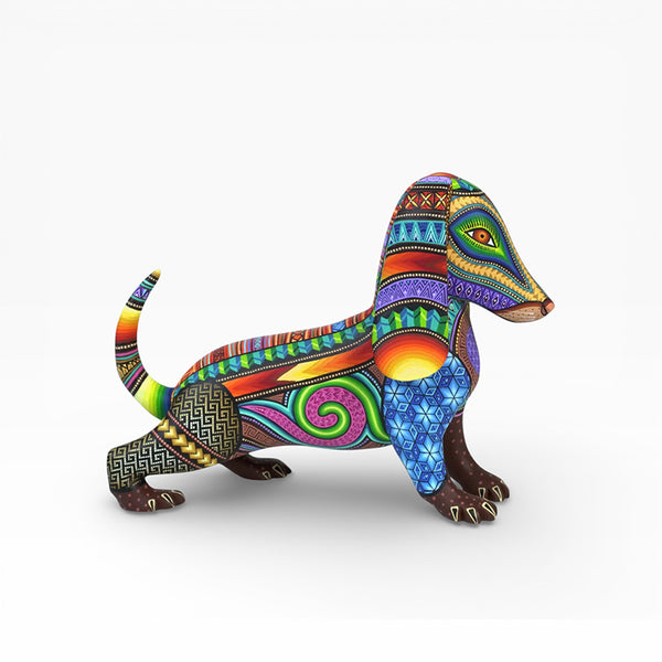 Magaly Fuentes: Adorable Dog Woodcarving