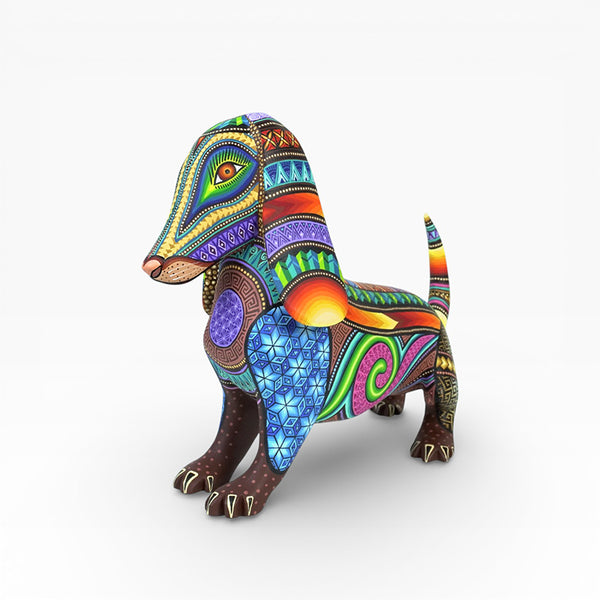 Magaly Fuentes: Adorable Dog Woodcarving