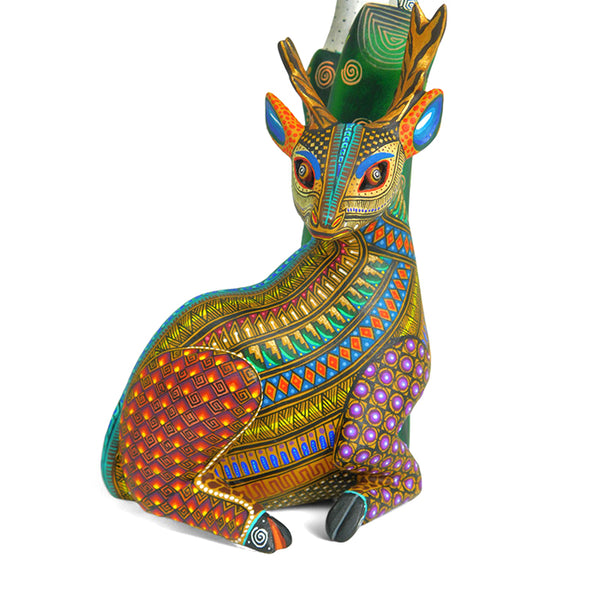 Manuel Cruz: One Piece Sculpture Deer & Fawn