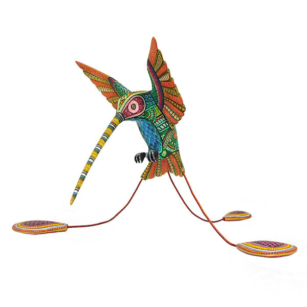 Alebrije Marvelous Spatuletail wood figurine