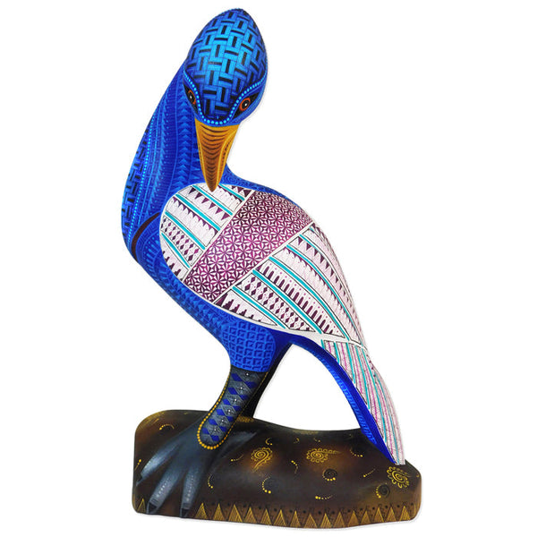 ON SALE Marcos & Leticia Hernandez: Magnificent Heron Sculpture